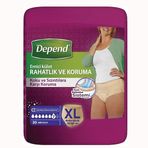 Depend XL 120-150 cm 10'lu 1 Paket Emici Külot
