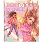 Depesche 12227 TOPModel Dance - 30 Sayfalık Boyama Kitabı, Model Motifleri ve Kıyafetleri Tasarlamak için, Çıkartma Yapraklı Boyama Defteri, Şablonlar ve Daha Fazlası, 6 Yaşından Büyük Çocuklar