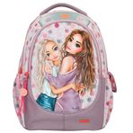 Depesche 12285 TOPModel Happy Together-Zain Okul için Pembe Modeller ve Gülümseme Desenli Çanta, Ayarlanabilir Askı ve Etiket, Çok Renkli