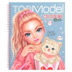 Depesche 12434 TOPModel Cutie Star – Boyama kitabı seti, 40 sayfa, moda kıyafetler tasarlamak için ve çıkartma sayfası