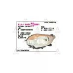 Depo 21411Adlldem1 214-11Adl-Ldem1 Ön Far Sol- Krom - Mitsubishi L200 15- Fiat Fullback 15-