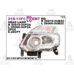 Depo 21511F1RLDEM7 21511F1RLDEM7 Ön Far Sağ Siyah Nissan X-Traıl 11-13