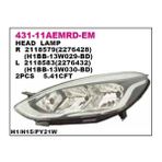 DEPO-431-11AELMLD-EM - On Far Sol Ford Fıesta 17- - Siyah