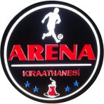 Depo Arena Kıraathanesi Yazılı Görselli Tabelası 3D LED 30 cm x 45 cm
