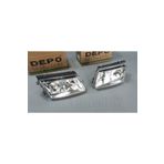 DEPO AUTO LAMPS 2 X Vw Passat B5 97-00 Ön Far Mercekli Sol-sağ Takım Depo Uyumlu