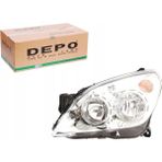 Depo Opel Astra H Sol (Şöför Tarafı) Kromlu Far Depo Marka