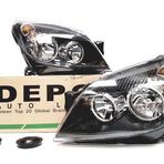 Depo Opel Astra Siyah Zeminli H Sol Far