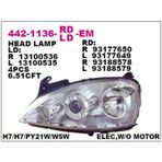 Depo Opel Corsa C Mercekli Sol Far