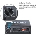 Depo Store Digital To Analog Dac Çevirici Dönüştürücü Ses Optik Adaptörü - 0,35 lt
