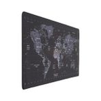 Depo Store Dünya Haritası Ekstra Büyük Genişletilmiş Kaymaz Kauçuk Oyun Mouse Pad & Klavye Masa Mat Bilgisayar Aptop Için (900 mm x 400 mm x 2 Mm) L ZMP253 Siyah (Dünya Haritası, 90 x 40 Cm) - Option-1 - 0002 - Beyaz