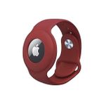 Depo Store ile Uyumlu Anahtarlık Kordonu Kılıfı Silikon Band Mürdüm - 001-Renkli