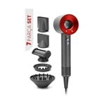Depo Store Ionizerpro 5 Başlıklı Iyonizerli Plazma Saç Kurutma Makinesi 2300W – Hızlı Kurutma, 4x Iyon Bakım, Soğuk Hava, 3 Isı 2 Hız Ayarlı Profesyonel Fön Makinesi, Askı Aparatı Dahil 2026 Model (Kırmızı) - Acı Kahverengi