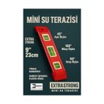 Depo Store Mini Su Terazisi, 23 cm, Mıknatıslı, Kompakt Su Terazisi, Plastik Gövde, Hassas Ölçüm Seviyelendirme Aracı - Option-1 - 0 - Siyah - 1 Adet