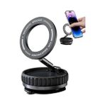 Depo Store Plentiful Manyetik Araç Telefon Tutucu 360 Derece Dönebilir Araç Cam Ayna Uyumlu K11 - Option-1 - 000-Siyah