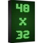 Depo Tabela Reklam Yeşil Kayan Yazı LED Tabela 48 x 32 cm Çift Taraflı