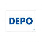 Depo Uyarı Levhası 17,5x25 Kod1673