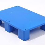 Depo ve Garaj Depolama için Ağır Hizmet Tipi Plastik Palet - Su Geçirmez Nem Geçirmez Depolama Platformu (Mavi 60x40x12cm) - Ağır Mallar için İdeal
