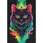 Depoba Caty Kadife Oyuncu Odası Halısı Kaymaz Pamuk Tabanlı Yıkanabilir Antibakteriyel Gamer, Gaming Halısı 140x200