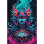 Depoba Vamps Kadife Oyuncu Odası Halısı Kaymaz Pamuk Tabanlı Yıkanabilir Antibakteriyel Gamer, Gaming Halısı 200x300
