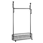 Depolama Rafları ve Kancaları ile Endüstriyel Metal Portmanto 175cm Yatak Odası için Uzun Salon Ağacı Sağlam ve Kolay Montaj Giriş Yolu için Şık Portmanto 60/80/100CM Seçenekleri