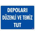 Depolama Uyarı Levhası 25x35 Kod607