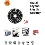 Depolife 115mm Ahşap Metal Mermer Granit Seramik kesici disk Kesme Elmaslı Daire Disk Bıçak ispirel
