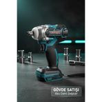 Depolife 21V (Aküsüz) Kömürsüz Darbeli Vidalama 450Nm Bijon Somun Sıkma Sökme Matkap solo