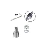 Depolife 3/8Mm Kaplin Vida Seti Okul Proje Ödev Hobi Uygulama 10Mm Motor Mili Için Mandren Adaptör