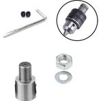 Depolife 3/8Mm Kaplin Vida Seti Okul Proje Ödev Hobi Uygulama 8Mm Motor Mili Için Mandren Adaptör