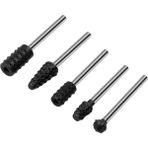Depolife 5 Parça Hss Ahşap Için Törpü Freze Uç Seti Dremel Benzeri Gravür Makinası Için Kalıpçı 3.17Mm Sap