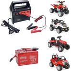 Depolife Akü Şarj Cihazı 6 Amp PİLSAN TRAKTÖR Akülü Atv Araba Jeep 12 Volt 6 Volt Akü Şarj Cihazı Şarz Aleti