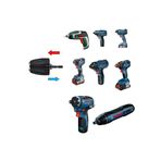 Depolife Bosch Go 2.0 Bosch Ixo V 7 Gdr 120-Lı Gdr 18V-200 C Gsr 12V-35 Hx Gdr 180-Lı Şarjlı Matkap Mandren