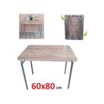 Depolife Depolife Katlanır Ayaklı Mutfak Balkon Yemek Çalışma Masası Ceviz (464145362)