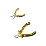 Depolife Diagonal Yaylı Çelik Mini Gargaburun Pense Yan Keski 2 Parça Elektronikçi Seti