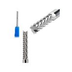 Depolife Fayans Kesme Ucu 2.4mm Karbür Tungsten Uç Tarzı Rotary Makineleri Için Derz Matkap Ucu 3.17mm Sap