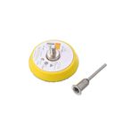 Depolife Gravür Makinesi Mini Kalıpcı Vız Vız Lar Için 5Cm Zımpara Pedi Cırtlı 50Mm Zımpara Tabanı (Zimparasiz)
