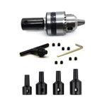 Depolife Motor Için Küçük Anahtarlı Metal 6mm Mandren 4mm 5mm 6mm 8mm Kaplinli Okul Proje Ödev Uygulama Hobi