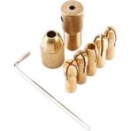 Depolife Motor Için Otomatik Mandrel 5 Pensetli Üniversal Okul Proje Ödev Hobi Uygulama 3.17 mm Motor Giriş