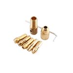 Depolife Otomatik Mandrel Mini Motor Mandreni Chuck Üniversal 2.7mm Mil Penset Okul Proje Ödev Hobi 5li Pens