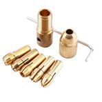 Depolife Otomatik Mandrel Mini Motor Mandreni Chuck Üniversal 3.17mm Mil Penset Okul Proje Ödev Hobi 5li Pens