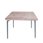Depolife Pratik Katlanır Ayak Mutfak Yemek Masası Balkon Ders Çalışma Piknik Masa 60x90cm ceviz