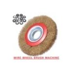 Depolife Taşlama Motoru Çelik Fırçası 175Mm Spiral Sarı Tel Fırça Kir Pas Yağ Sökme Parlatma Fırçası