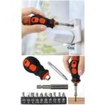 Depolife Tornavida Uç Seti Mıknatıslı Uzatma Altıgen Bits Adaptörü 1/4 Hex Vidalama Uç Seti