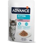 Depomix Advance Cat Kıtten Turkey Wet Pouch 12X85GR - Hindi