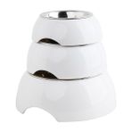 Depomix Pawise Melamin Gövdeli Mama Kabı 750 ml - Gümüş
