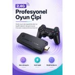 Depozee Çift Kollu Kablosuz Oyun Konsolu Tv Bağlantılı Klasik Oyunlar Için Pratik Set