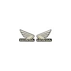 Depozee Honda Kanat Logo Orijinal Sticker Tasarım Baskılı Etiket Modeli