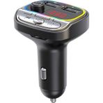 Deppo Trend Araç Fm Transmitter 5.0 Bluetooth Araç Kiti USB Mp3 Sd Kart Flash Için Uygun Çakmaklık Girişli