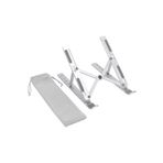 Deppo Trend Kademeli Ayarlanabilir Metal Laptop Standı Macbook/notebook Katlanabilir Hafif Kaymaz Tablet Tutucu