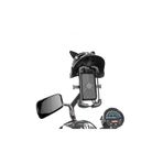 Deppo Trend Motosiklet/Bisiklet/Scooter Uyumlu Telefon Tutucu Ayarlanabilir Gidon için Yağmur/Yağış Korumalı